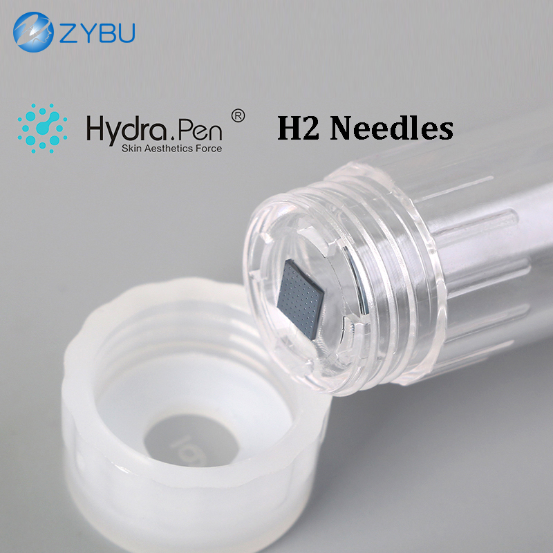 50Pcs Dermapen Hydra Needle Cartridges 0.25mm 0.5mm 1.0mm 12Pins HR HS Nano 3ml Automatic Serum Replacement Derma Hydrapen H2 Skin Care MTS Tips