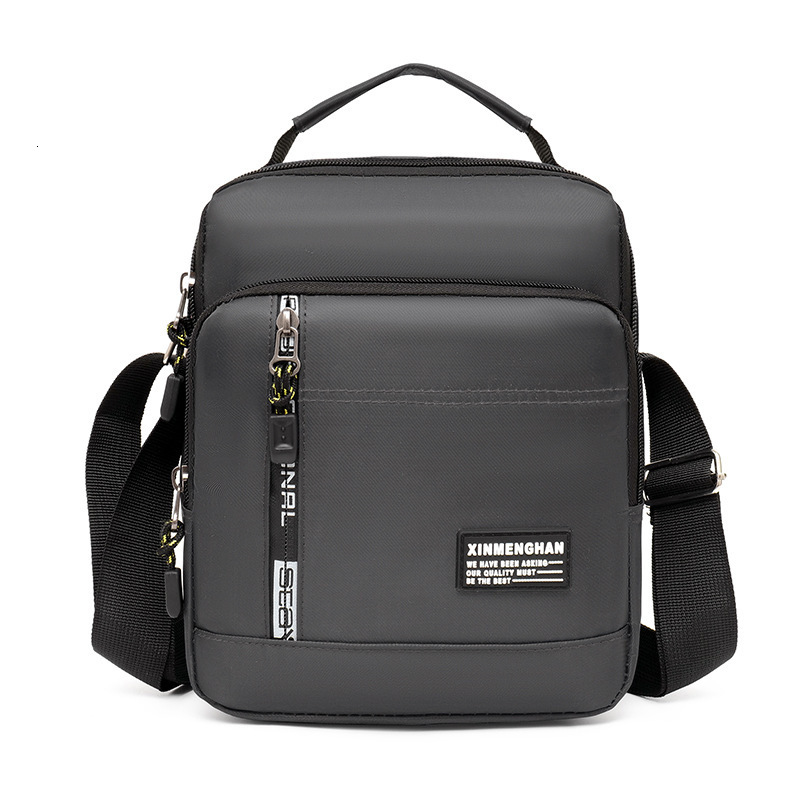 Foreign Trade Casual Business Single Shoulder Bag Men S Outdoor Simple Luxury Bag Multi Layer Crossbody Designer Bag Bag Portable Free Shipping Commut