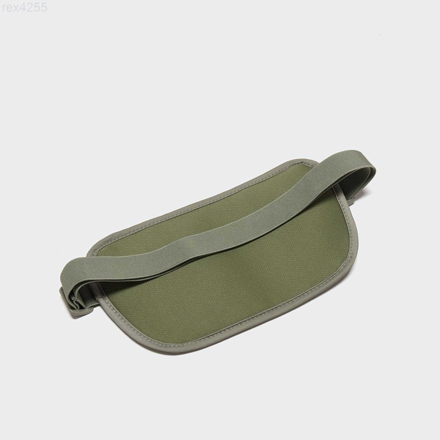 RFID Blocking Travel Money Belt Hidden Waist Pouch for Passport Cash Cards Slim Belt Bag for Men and WomenW250912