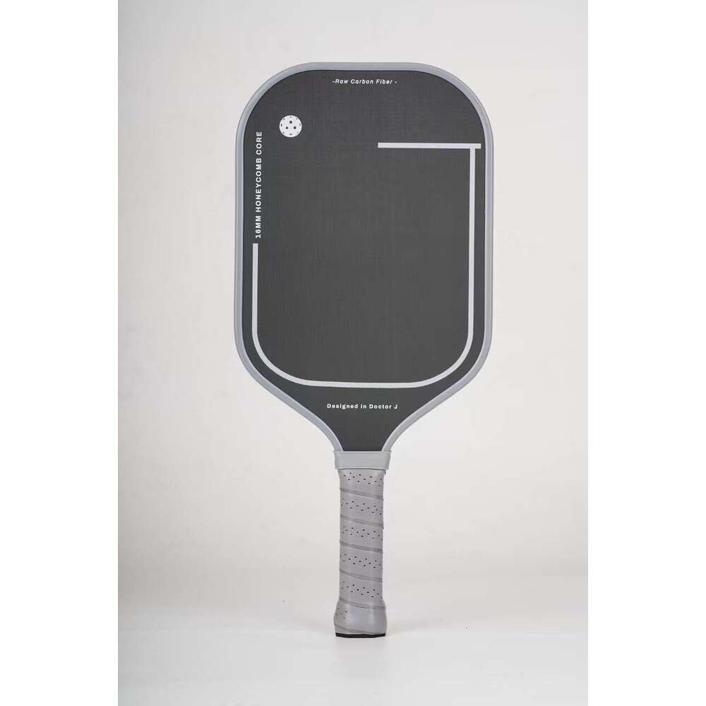 Hot-pressed one-piece T700 carbon fiber Pickleball Paddle Cloth Textured frosted surface Thermal compression moulding