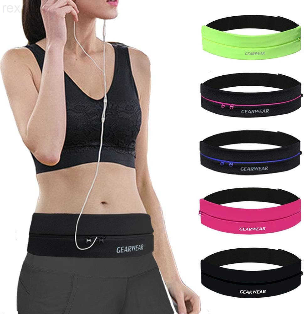 Running Belt Runner Fanny Pack for Women and Men Adjustble Waist Band Pack for Storage PhoneW250912