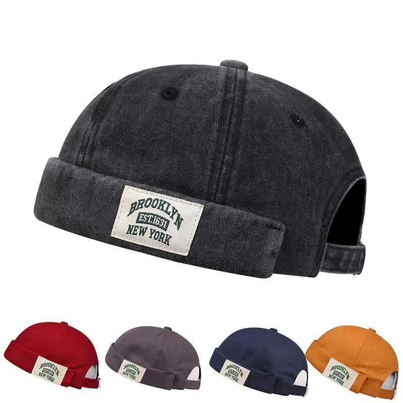 Men Wen BROOKLYN New York Hat Autumn Fashion Beanies s Cotton Adjustab Beanie Hats Fashion Street Melon s Unisex G250910