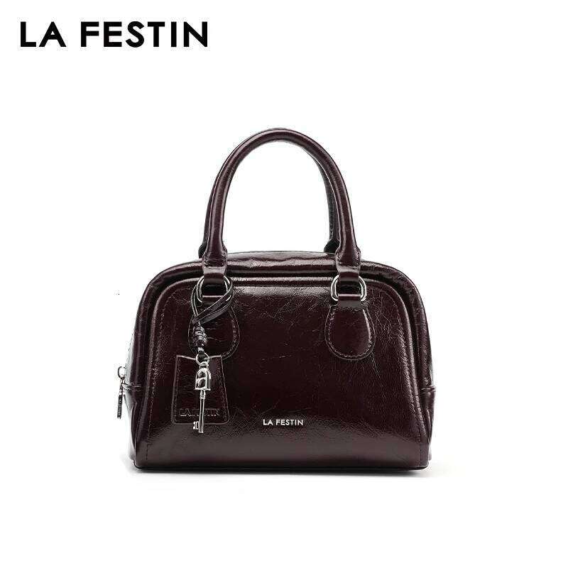 LA FESTIN Original Brand Handbag Women Popular Shoulder Designer Boston Square Lady Crossbody Bag