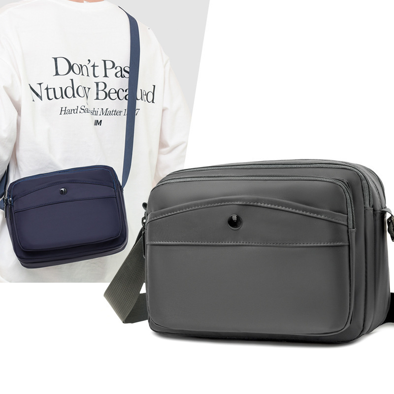 Men S Single Shoulder Bag New Fashion Trend Versatile Designer Bag Simple Free Shipping Nylon Crossbody Bag Luxury Bag Business Daily Commute Casual H