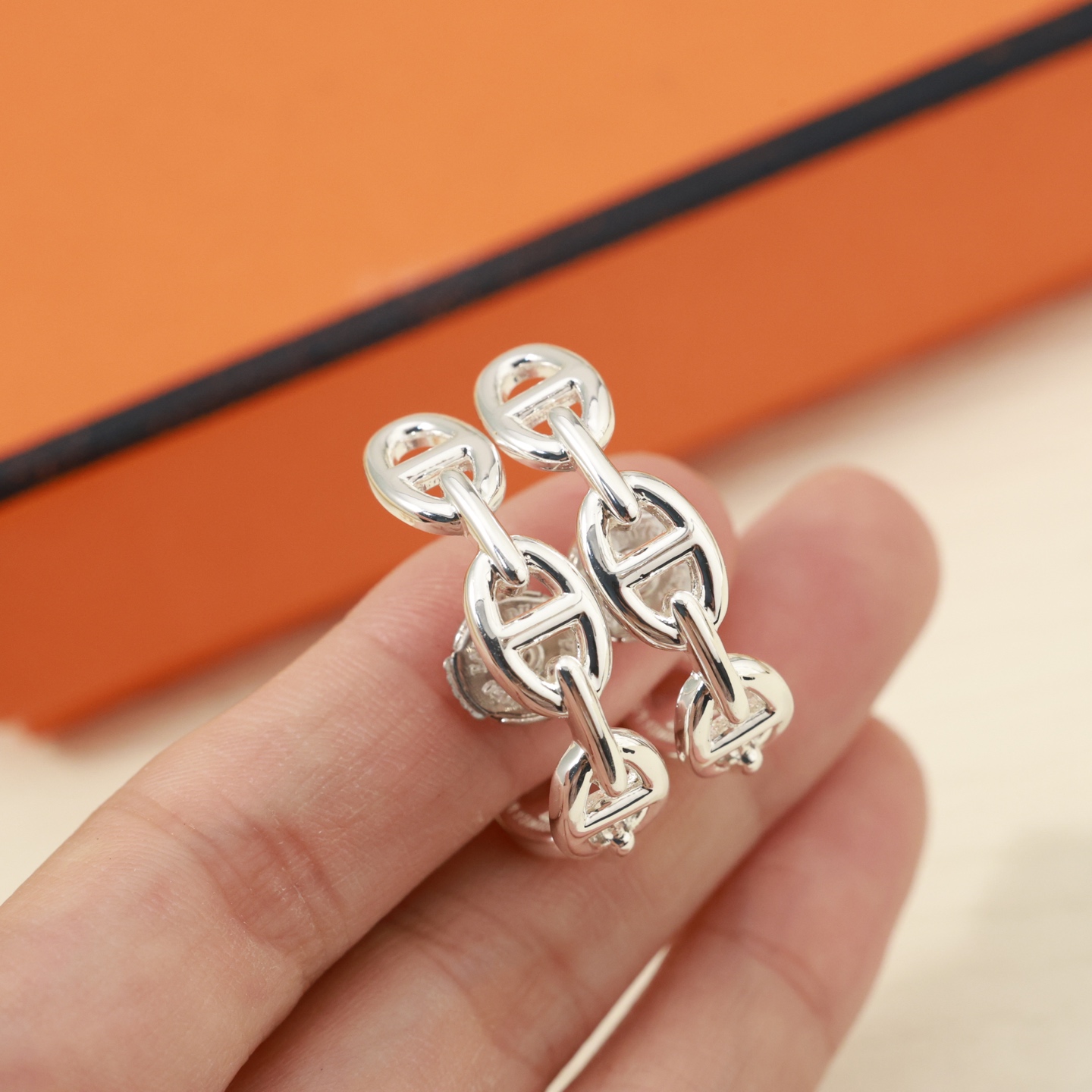 adita Chaine d Ancre Earrings charm for woman designer Gold plated TOP Advanced Materials fashion classic style gift for girlfriend with box 001