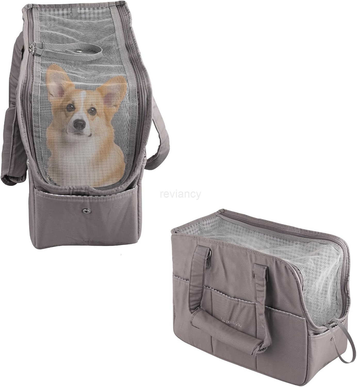 Dog Purse Carrier for Small Dogs 8 lbsCats 11 lbs Stylish Pet Carrier for WomenTravelWalkingShopping Airline ApprovedCrossbody HandCarry OptionsBreath