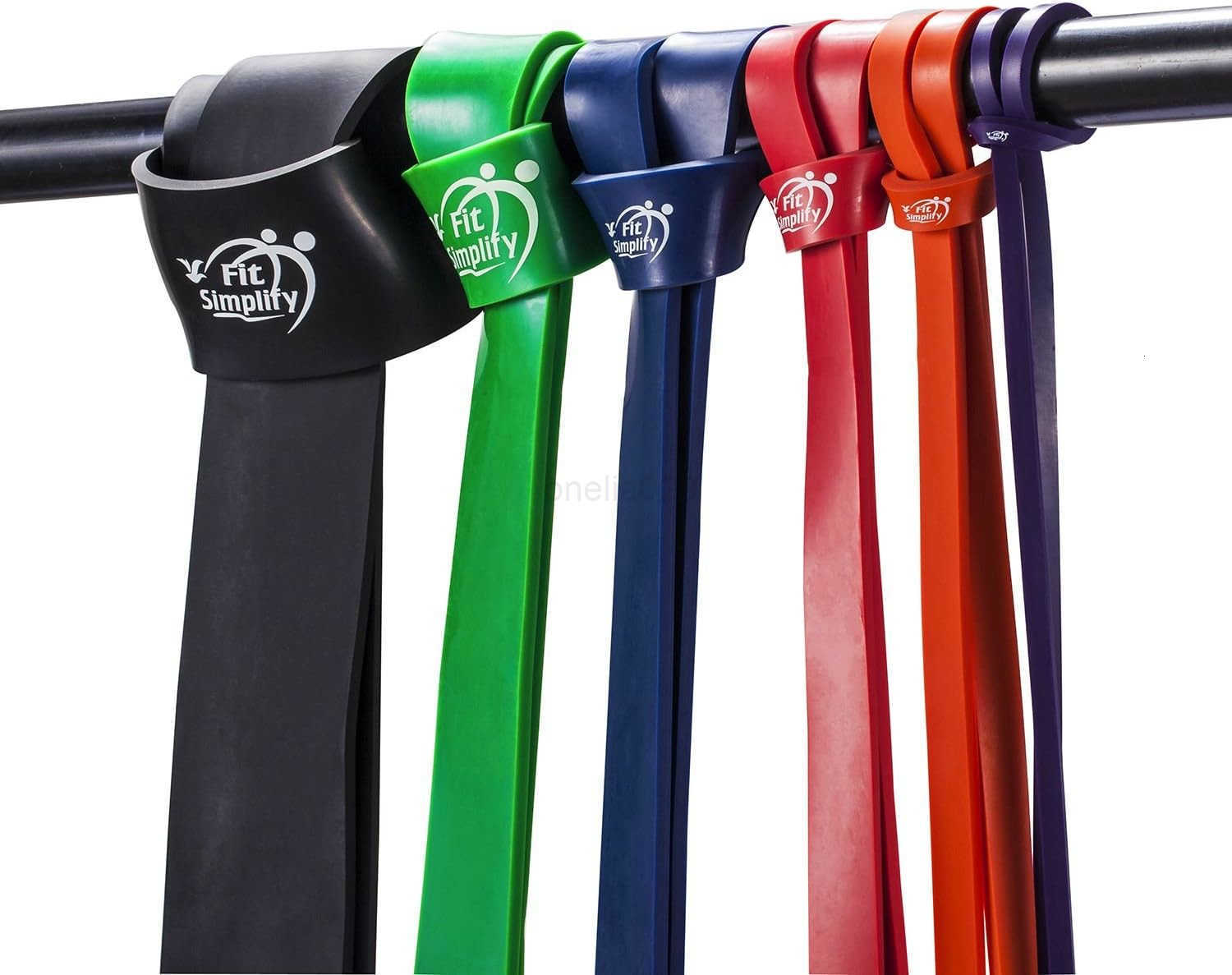 Fit Simplify Pull Up Assist Resistance Bands for Fitness Physical Therapy Stretching Mobility and Exercise W250912