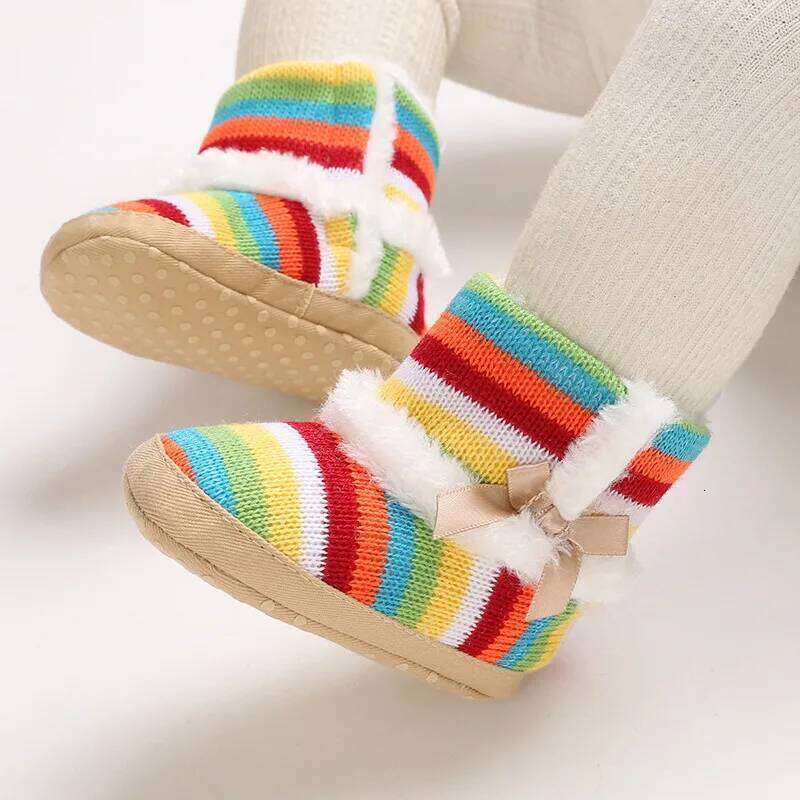 Baby Soft Soled Flat Toddler's First Step Protective Walking Shoes for Children 0-18 Months Comfortable Newborn Sh