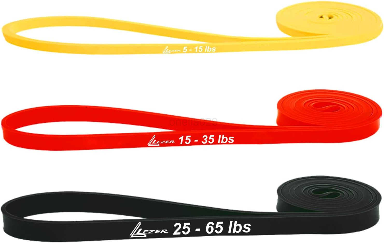 Resistance Bands Pull Up Bands for Home Gym Fitness Stretching Physical Therapy Training Includes Instruction W250912