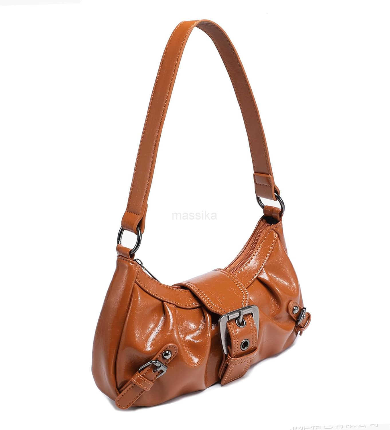 Shoulder Bag for Women Top Handle Handbag Purse Y2K Hobo Clutch Small Punk Purse Trendy M250912
