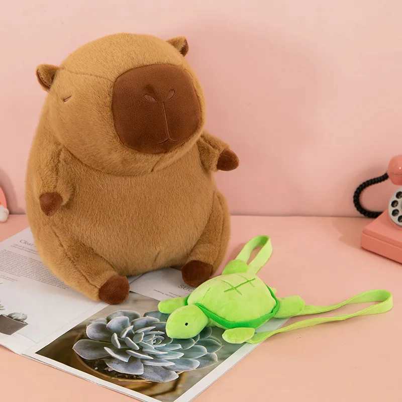 2555CM Kapibala Capybara Plush Toy Internet Celebrity Capybara Jun Doll Ugly Cute Doll Guinea Pig Doll Boys Girls Anime Kawaii Y250925