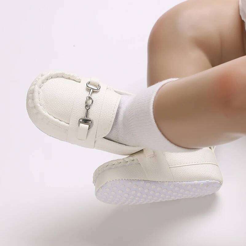 Casual On Low Top Loafer Baby Boys, Lightweight Comfortable Non Slip Flat Shoes For Indoor Outdoor Walking