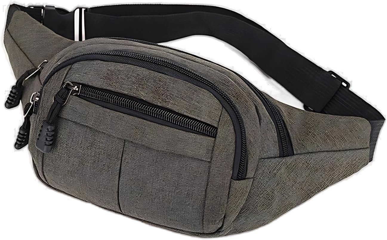 Large Fanny Pack for Women Men Gifts for Enjoy Sports Traveling Workout Casual HandsFree crossbody bags Navy BlueW250912