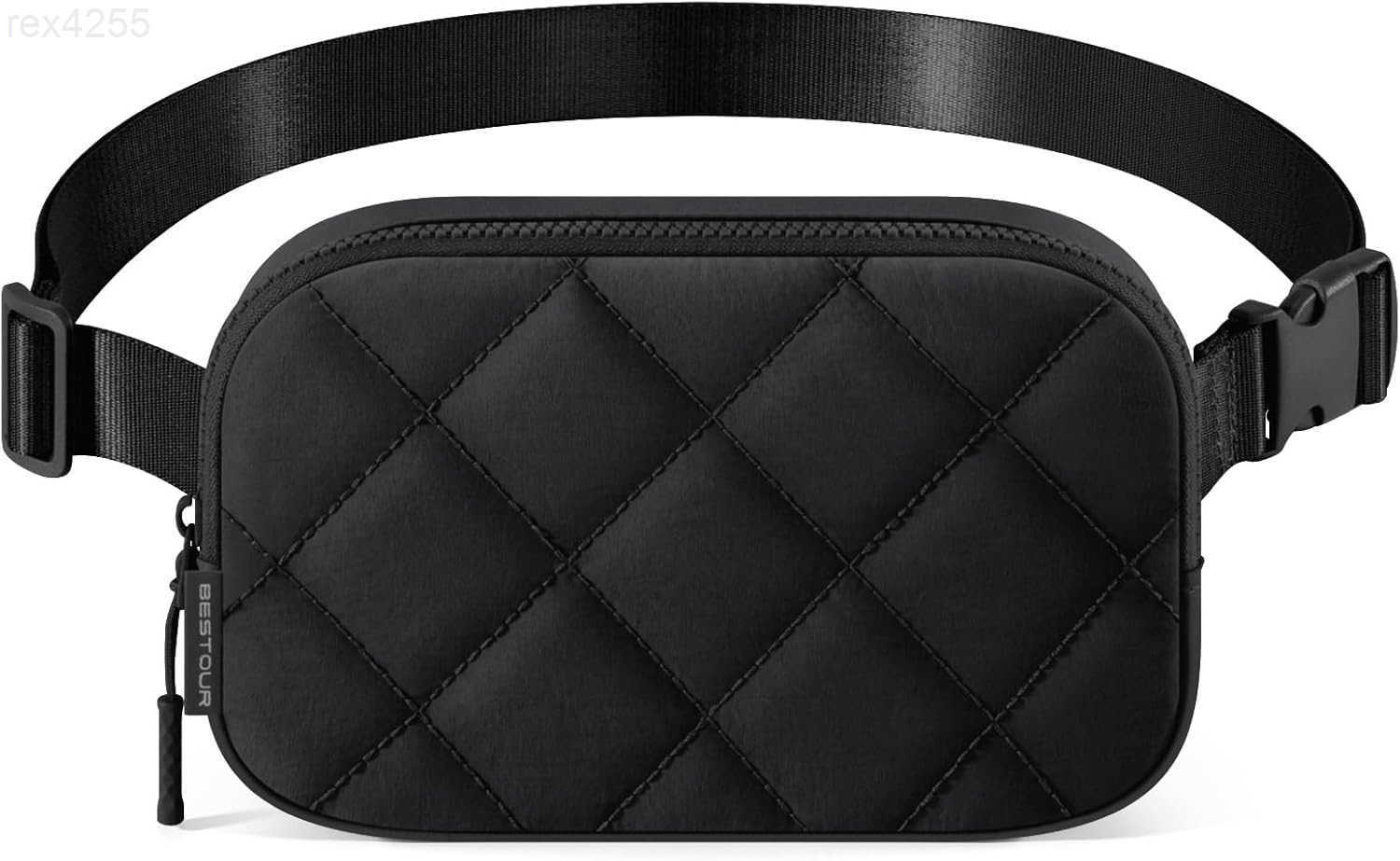 Fanny Pack for Women Men Waterproof Belt Bag with Adjustable Strap Back AntiTheft Zipper Pocket Lightweight Crossbody Bag for Travel Workout Running B