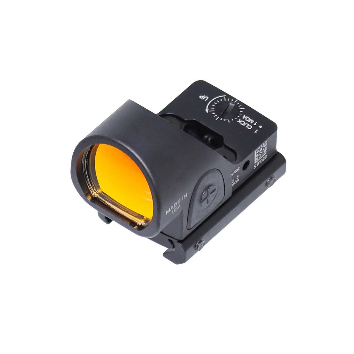 Adjustable Red Dot Sight Scope Red Dot Optics Riflescope Fit 20mm Rail Rifle Sight with Glock Rear Mount Base Weapon C250912