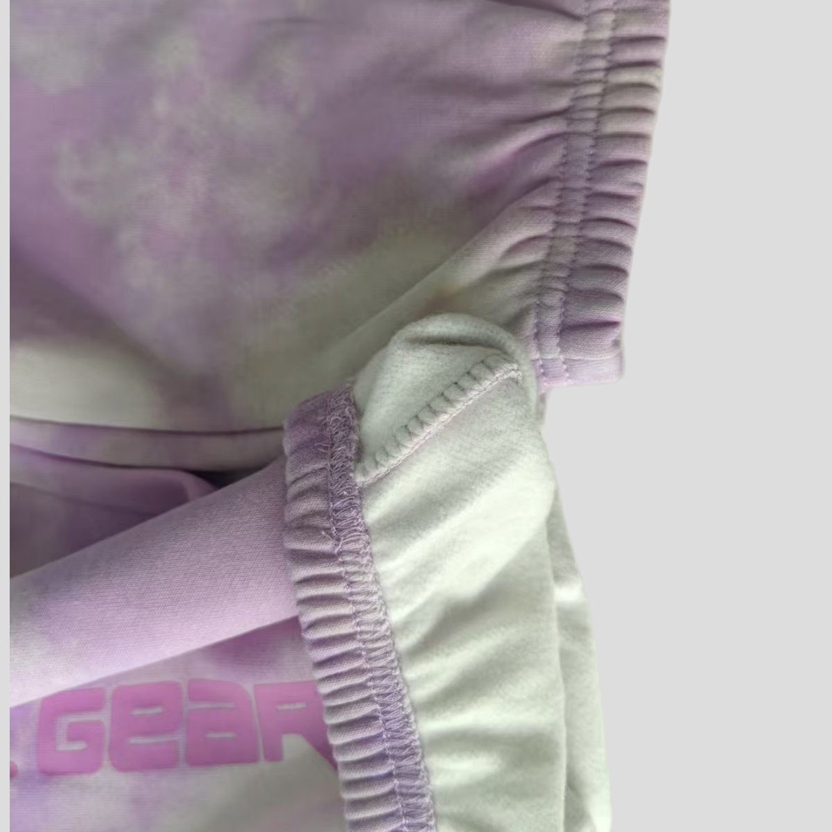 High-Quality Fashionable Tie-Dye Effect All-Over Print Women's Fleece Pants