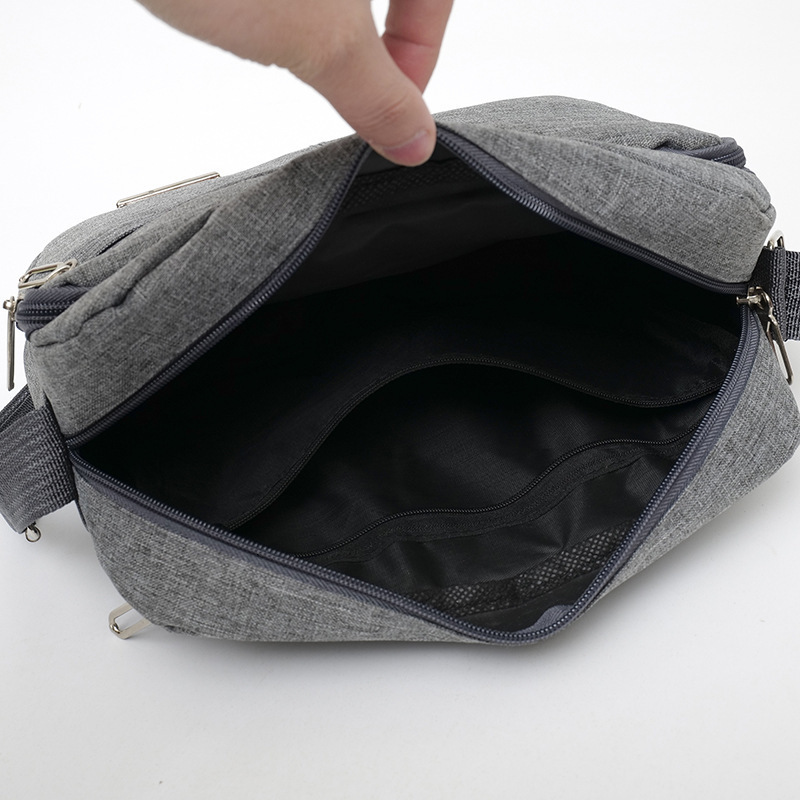 New Men S Casual Bag Business Bag Oxford Cloth Luxury Bag Single Shoulder Bag Multi Compartment Business Designer Bag Wallet Crossbody Free Shipping C