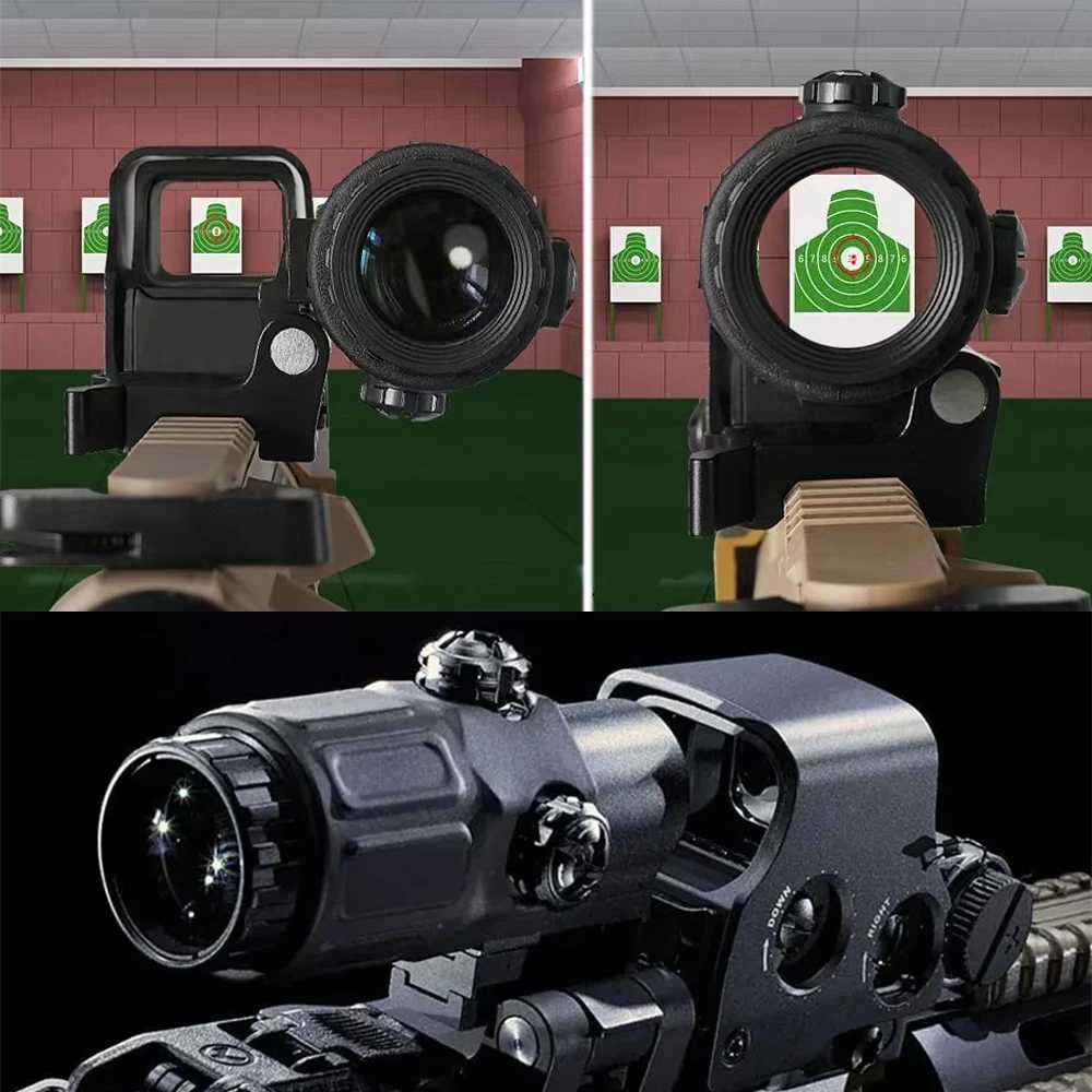 558G43 Holographic Collimator Sight 558G33G45 Red Dot Optic Sight Tactical Hunting Gear W20mm Rail MountsQuick Detach Lever W250912