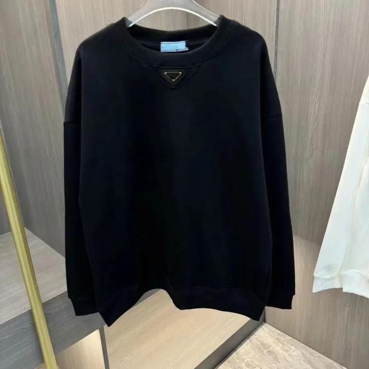 Mens Hoodie designer tracksuit off white t shirt Knit Pullover Streetwear Unisex Casual sweatshirt Loose Hooded Sweatshirt Trendy Solid color tops and