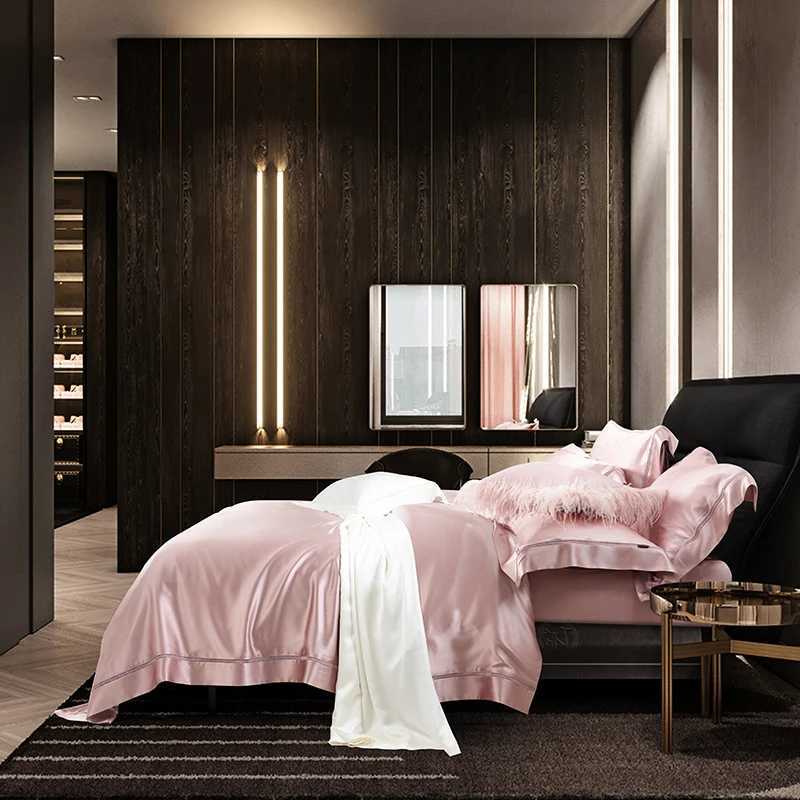 2025 HighDensity Quilt Cover 100 Mulberry Silk 40 Momme Premium King Size Bedding C250912