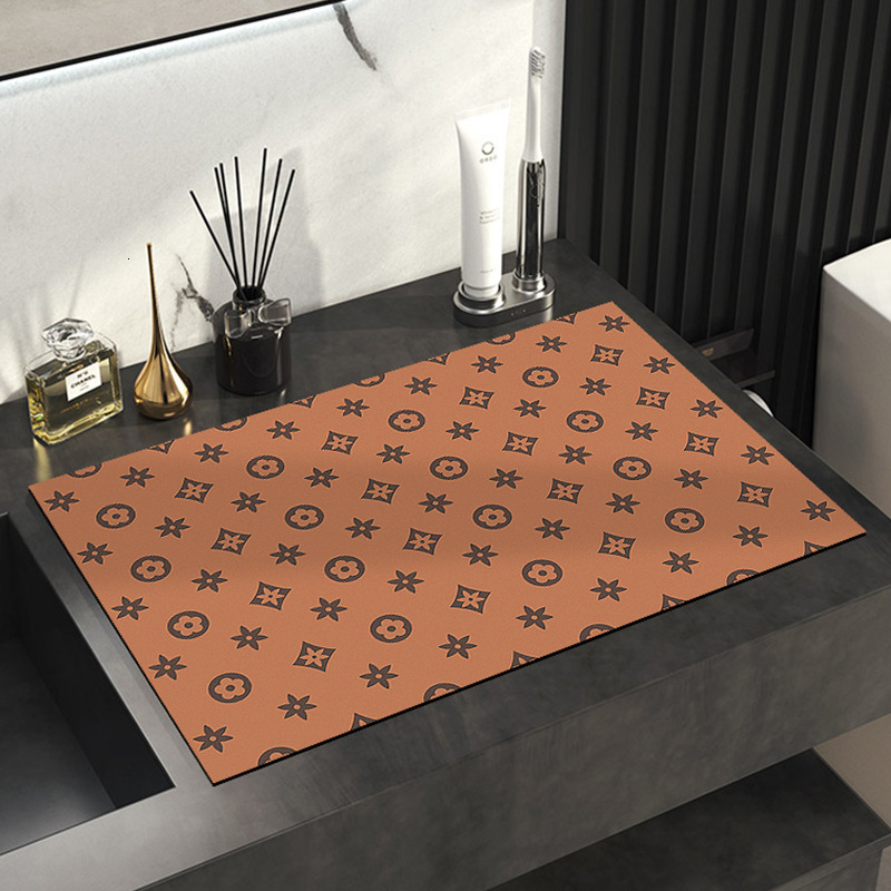 Countertop Draining Kitchen Cup Bowl Plate Drying Bar Tea Table Sink Water Absorption Heat Insulation Mat