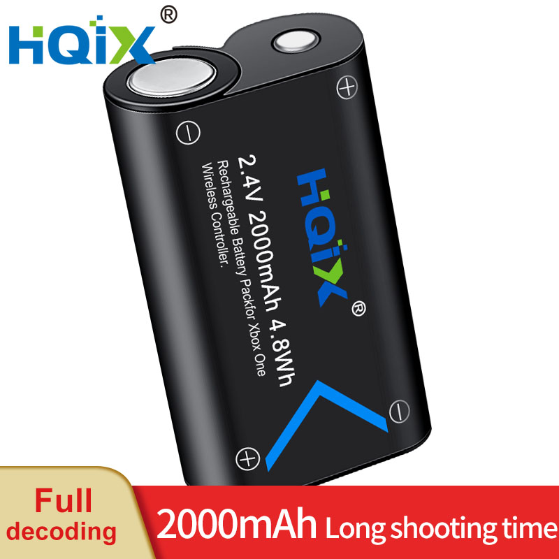 HQIX pour Xbox One S X Elite Series S X Batterie de ControllerCharger de jeu
