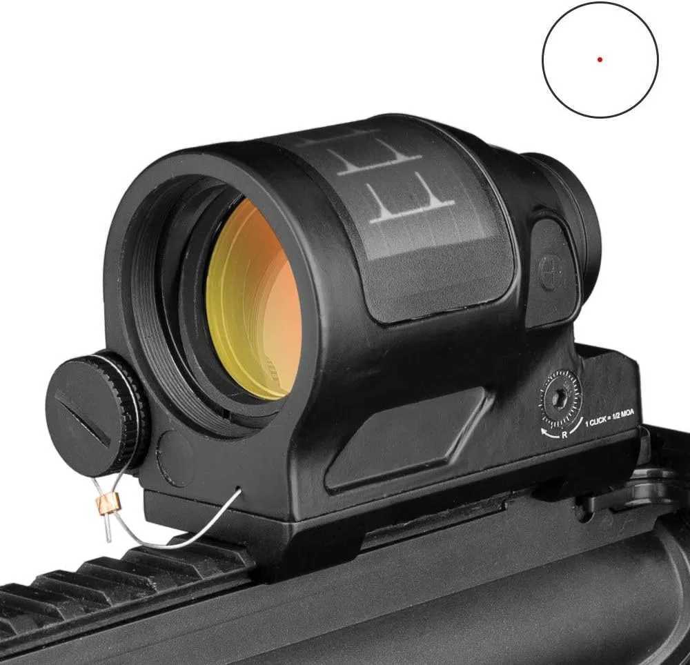 Hunting Reflex Sight Solar Power System Hunting 1X38 Red Dot Sight Scope with QD Mount Optics Rifle Scope C250912
