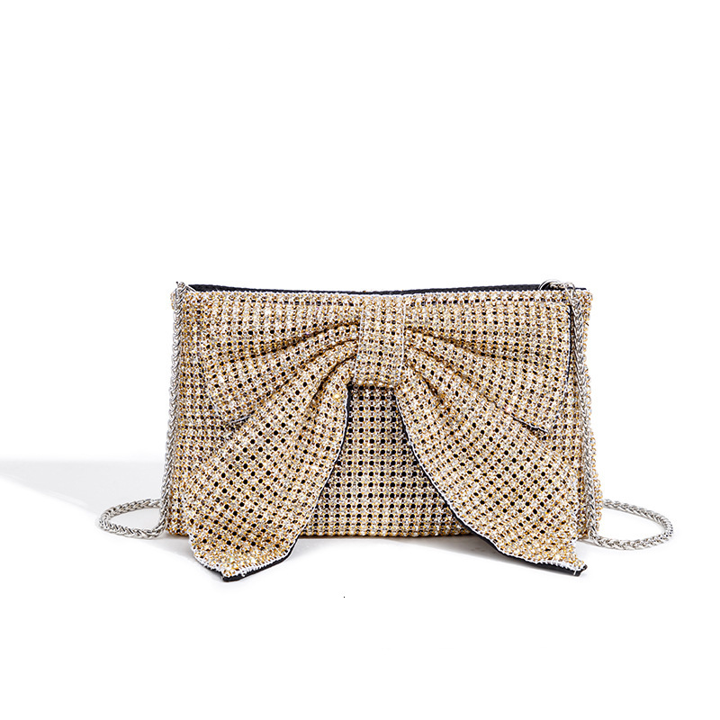 TB BHULAMTE designer bag 2025 New Bowknot Crystal Women's Diamond-Studded Evening Bag Luxury bag Full Diamond Evening Qipao Chain Crossbody Bag