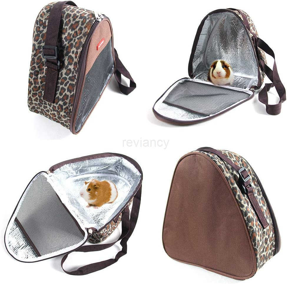 Pig Bag Carrier Accessories Small Animals Hedgehog Squirrel Chinchilla Sugar Glider Outdoor Travel Bag Zipper Portable Breathable Outgoing BagsW250912