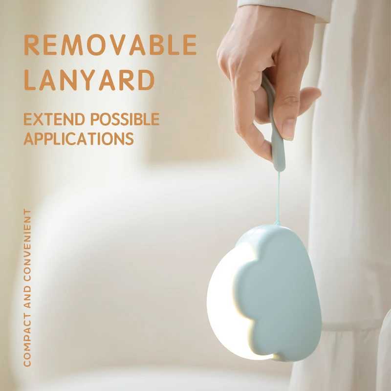 Cloud Night Light Mini USB Wireless Adorable Cloud Shape LED Night Light For Bedroom Baby Children Creative Gift C251122