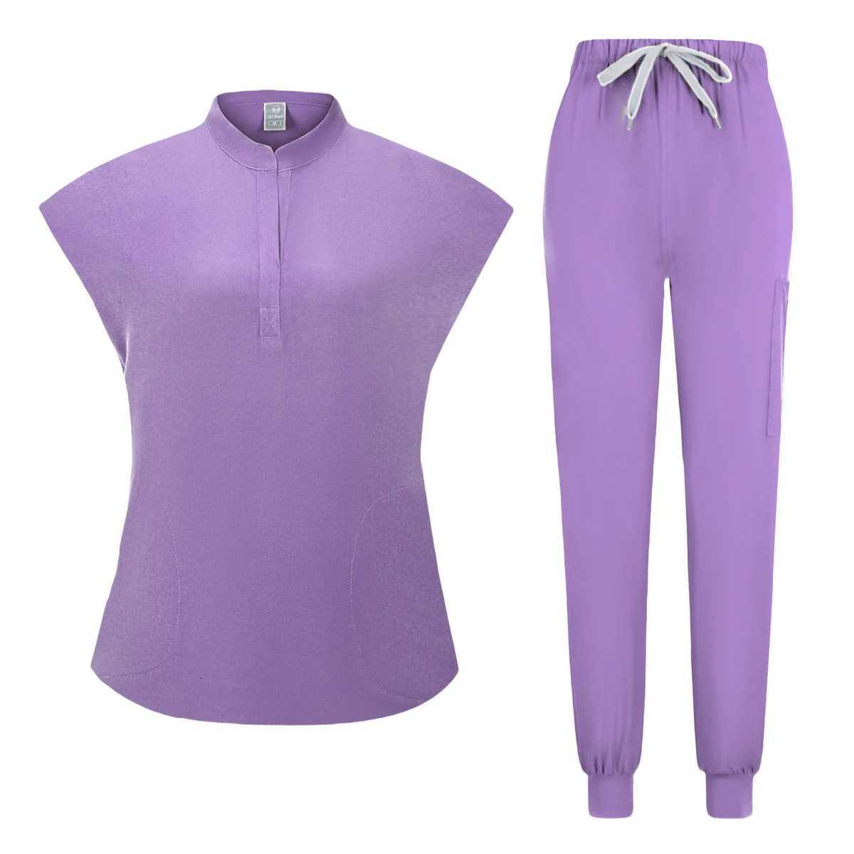 New Medical Lab Coat Surgical Uniform Hospital Dentist Clinic Sn Pharmacy Pet Suit Scrubs Lab Coat Nurse Uniform Spa UniformXJ250827