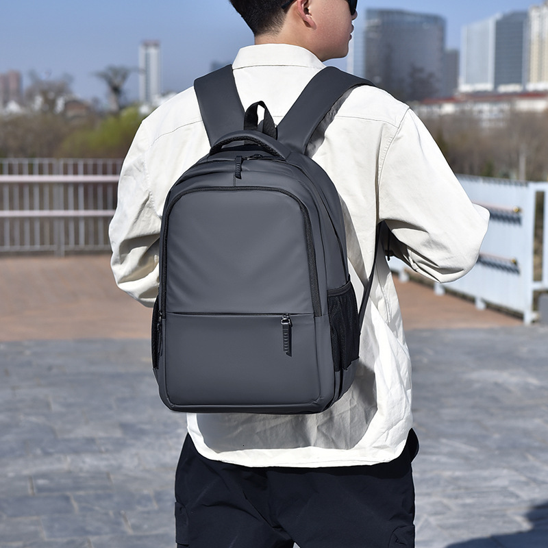 Foreign Free Shipping Trade New Men S Bag Designer Bag Business Backpack Men S Multifunctional Backpack Large Capacity Laptop Bag Luxury Bag Student S