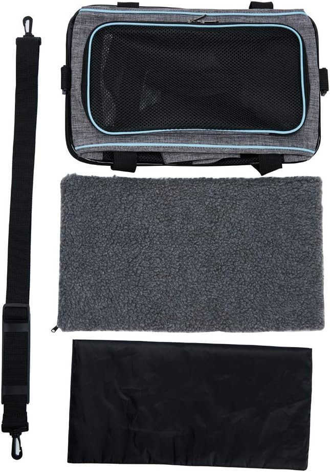 175x11x11 Inches Cat Dog Carrier for Pets Up to 16 Lbs SoftSided Cat Bag Animal Carriers Travel Puppy Carry As a Toy of Fabric Pet HomeW250912