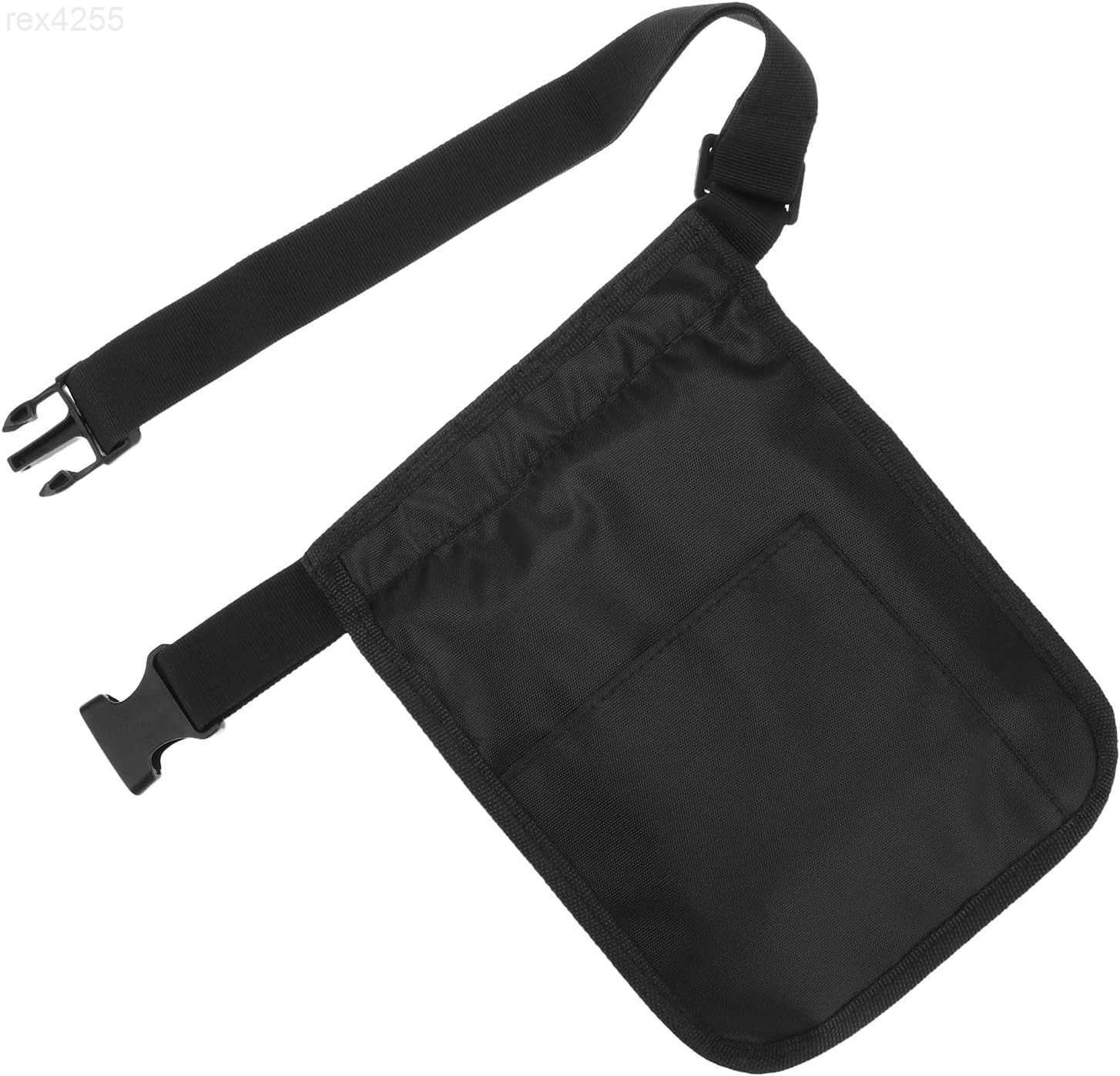 Medical Organizer Belt Nurse Storage Bag Waist Bag Pouch for Medical Scissors Care Kit Tool Black 10x7W250912