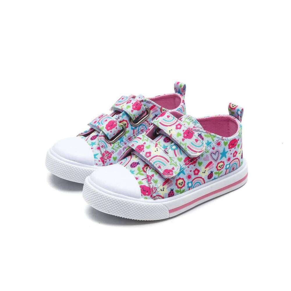 Baby Girls Cartoon Cute Classic Canvas Casual Shoes