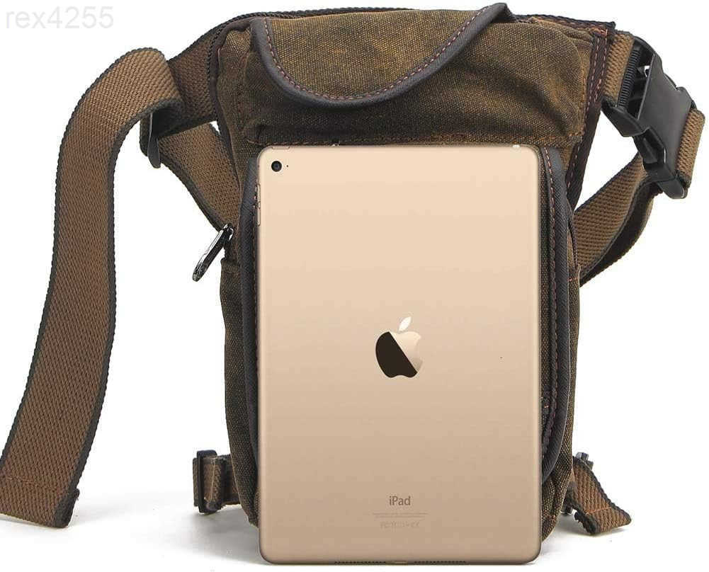 Waist Pack Drop Leg Bag for Men Women Belt Bumbag MultiPurpose Motorcycle leg bag Outdoor Travel Hip Bag Hiking Climbing Thigh BagW250912