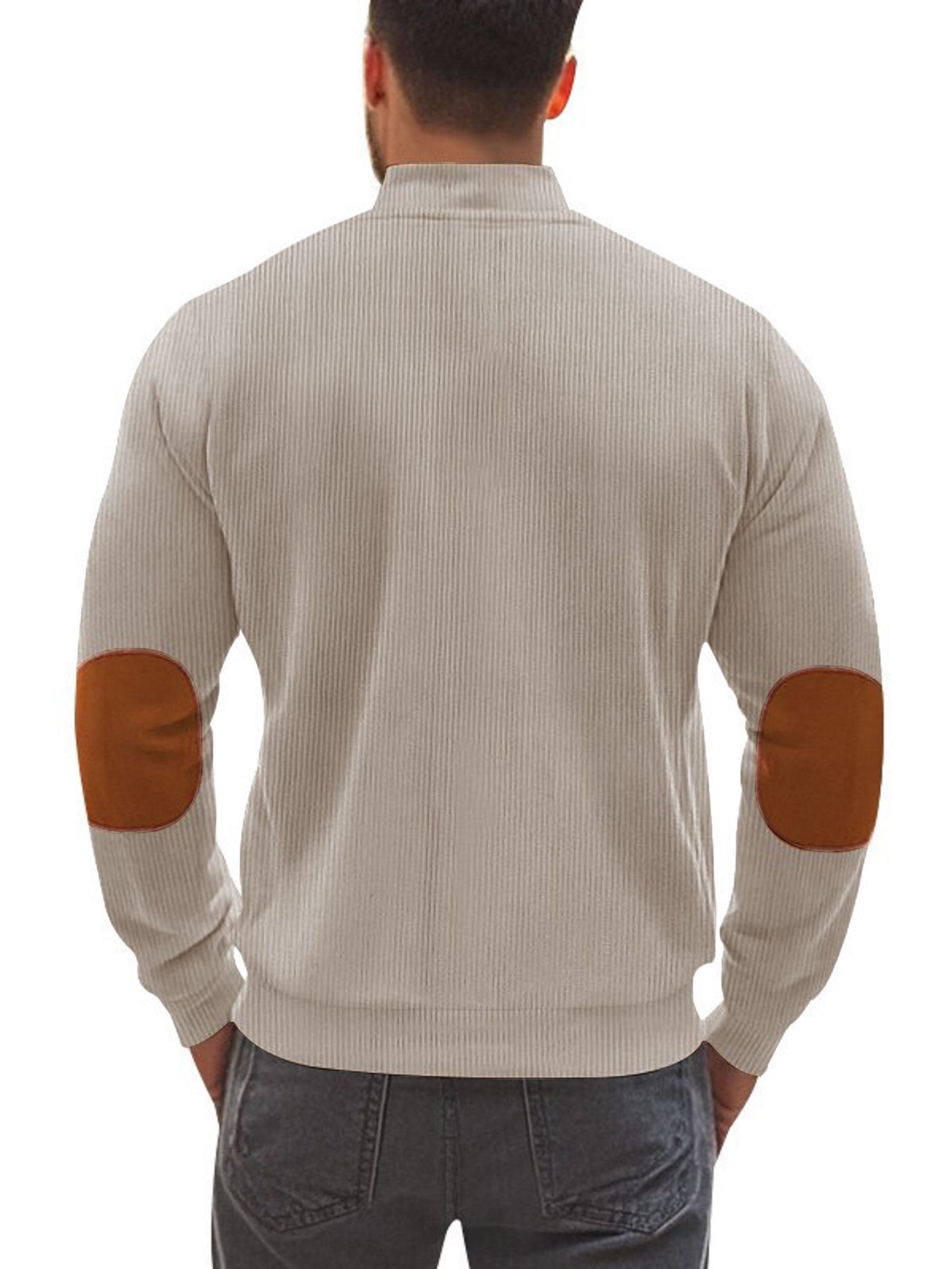 2025 mens Hoodies Spring Autumn new corduroy long sleeved zipper shirt cardigan retro casual jacket for men Sweatshirts