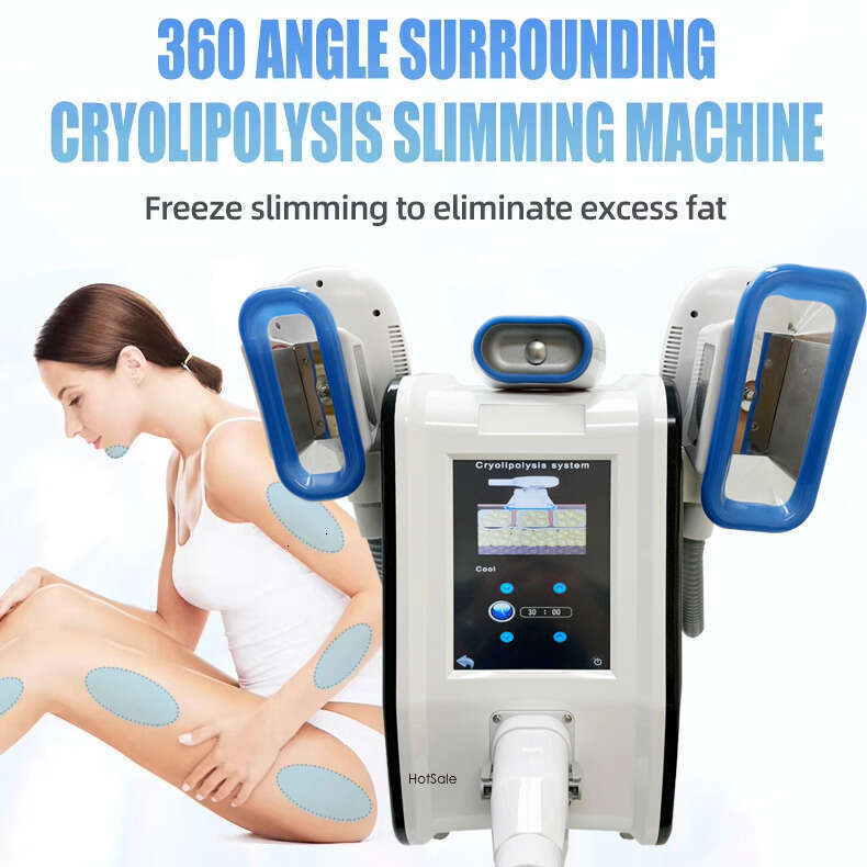 New New Model 360 Cryo Body Slimming Cryo Lipolysis Fat Freezing Cellulite Reduction Double Chin Removal Machine Pain-Free Cryolipolysis Body Sli