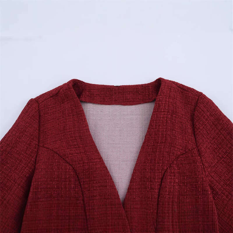 DHEssentials Spring New Dress for Women Slim Fit Casual Little Chanel Style Unique Design Versatile