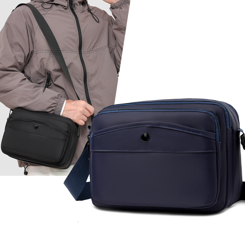 Men S Single Shoulder Bag New Fashion Trend Versatile Designer Bag Simple Free Shipping Nylon Crossbody Bag Luxury Bag Business Daily Commute Casual H
