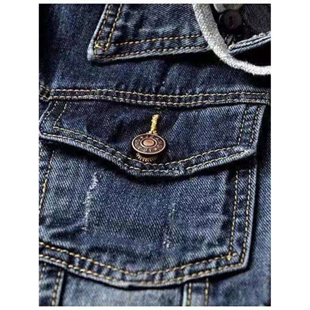 Spring Autumn Denim Jacket Women 2025 Single Breasted Patchwork Hooded Crop Coats Korean Fashion Casual Streeetwear Outerwear