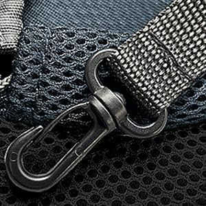 Pet Dog Sling Carrier Hand Free Drawstring Dog Papoose with Adjustable Strap Breathable Mesh Bag for Puppy Cat Crossbody Satchel Dog Purse with Pocket