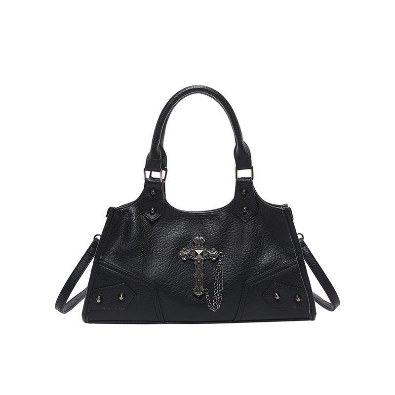 Hot tote bag new Women's Spring Retro and Stylish Motorcycle bag Armpit Trendy Versatile Commuting Shoulder Bag for Women