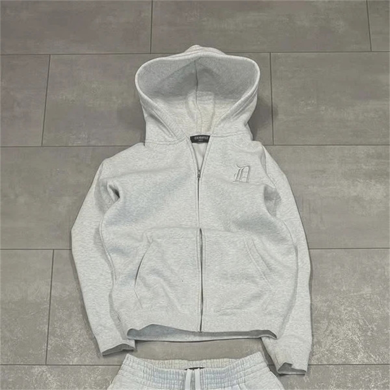 Y2k American retro casual men clothing letter ed sportswear Harajuku Gothic streetwear couple oversized suit 250911