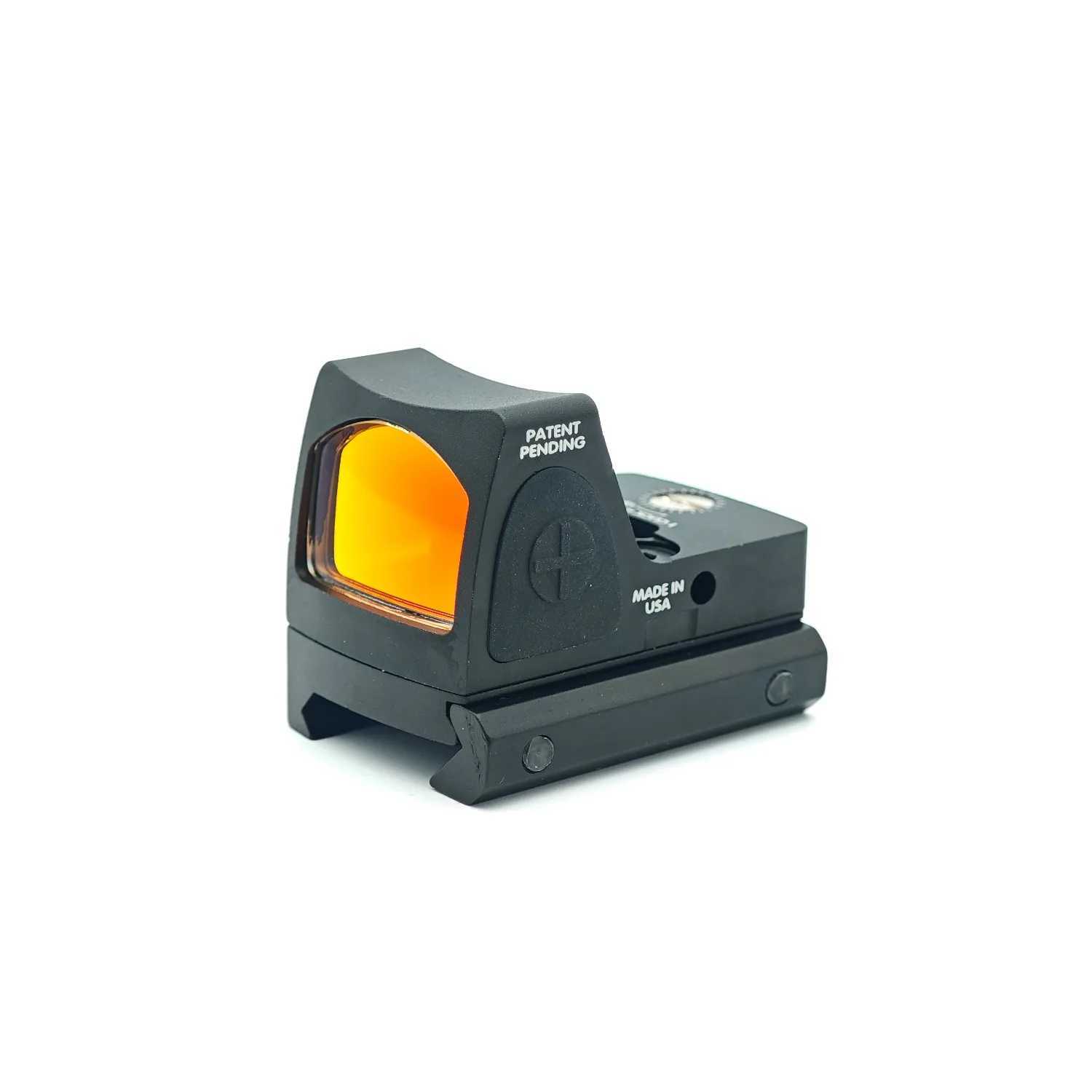 Mini Red Dot Sight Scope 3MOA with Glock Rear Sight Base Airsoft 1913 Mount Riflescope Fit 20mm Weaver Rail for Hunting Rifle C250912