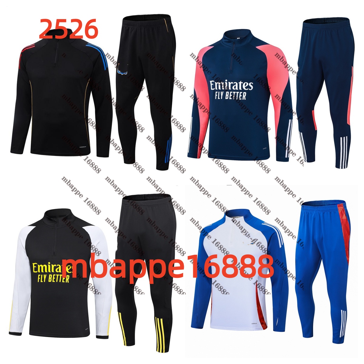 2025 26 Lyon soccer tracksuit Survetement 24 25 Lyonnais L.PAQUETA OL AOUAR Football training suit Jogging sets kids