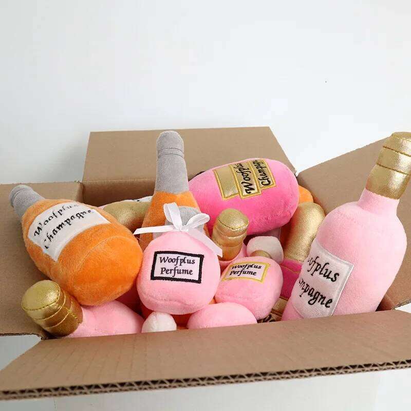 Dog Toy Spot Wholesale Pet Toys Wine perfume Bottle New Style Issued by Manufacturer