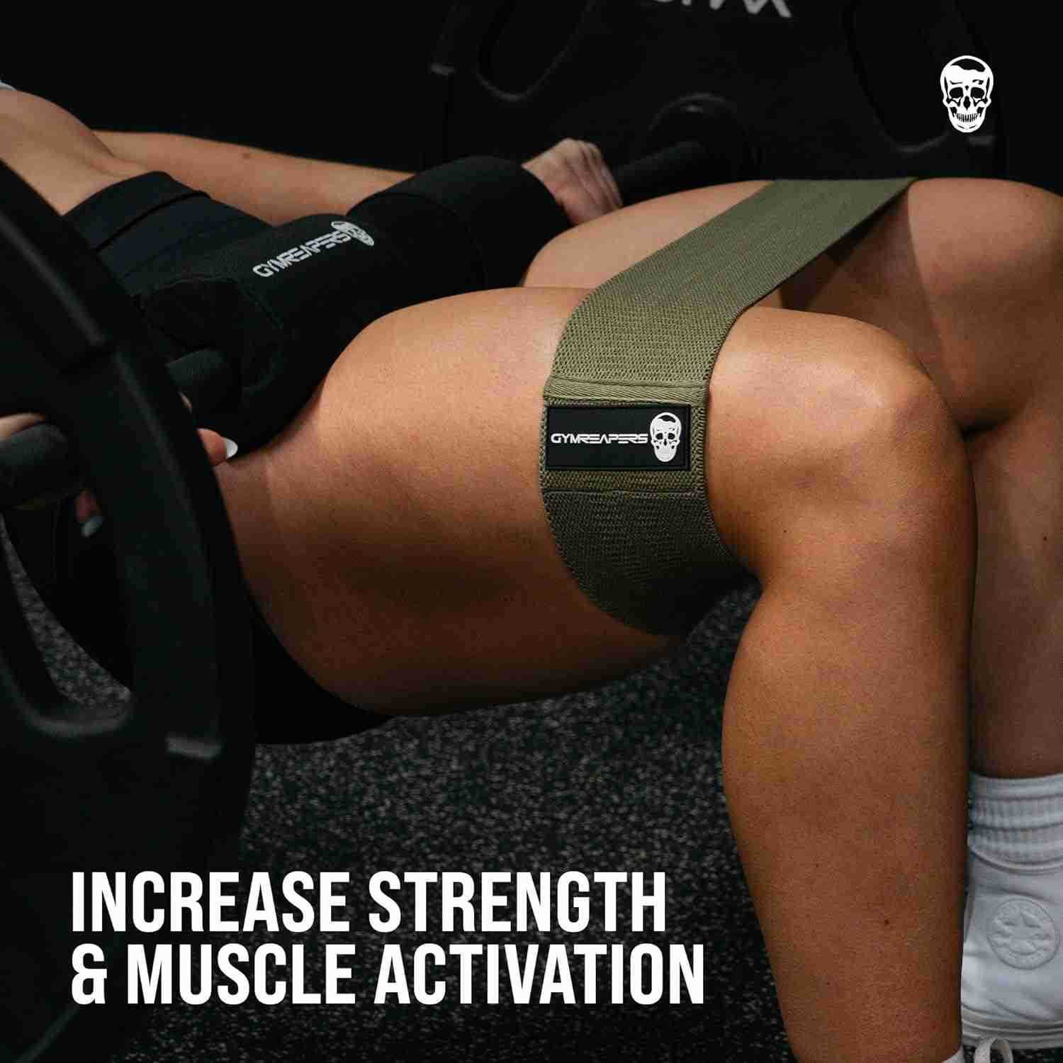 Bands for Booty Workouts Non Slip Fabric Band Set with 3 Levels Resistance Bands for Legs Hip for Men Women W250912