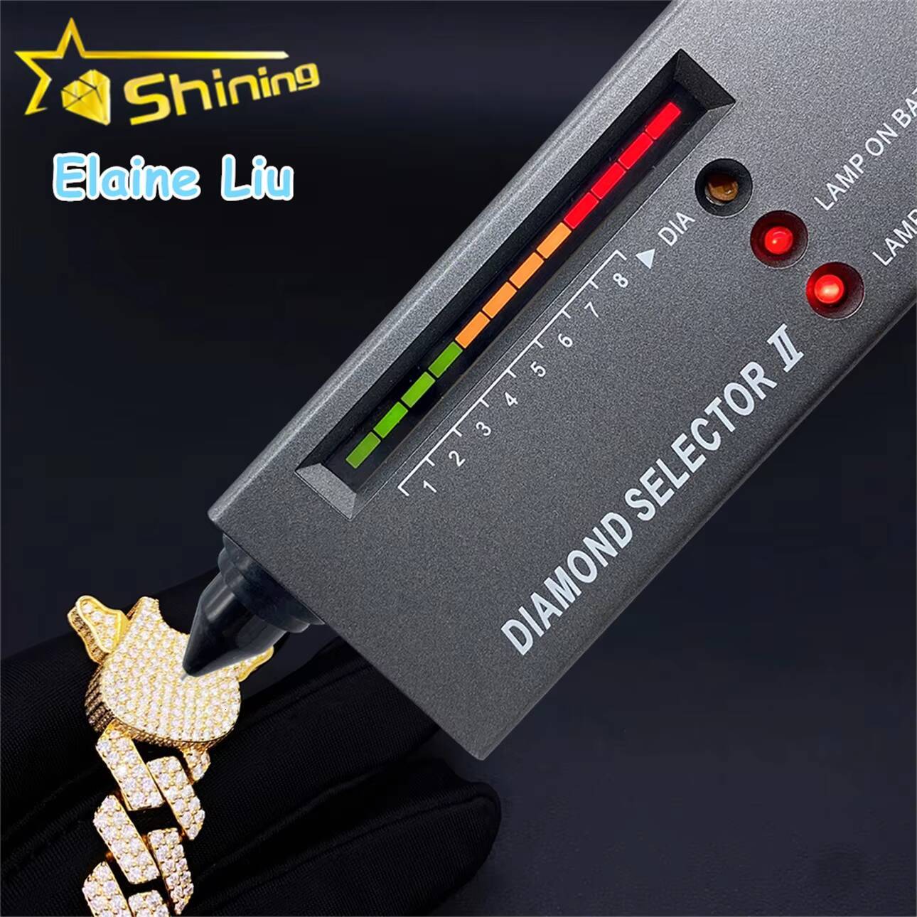 143mm Iced Out Sterling Silver 925 D Color VVS Moissanite Diamond Custom Hip Hop Fine Jewelry Cuban Link Chain Bracelet