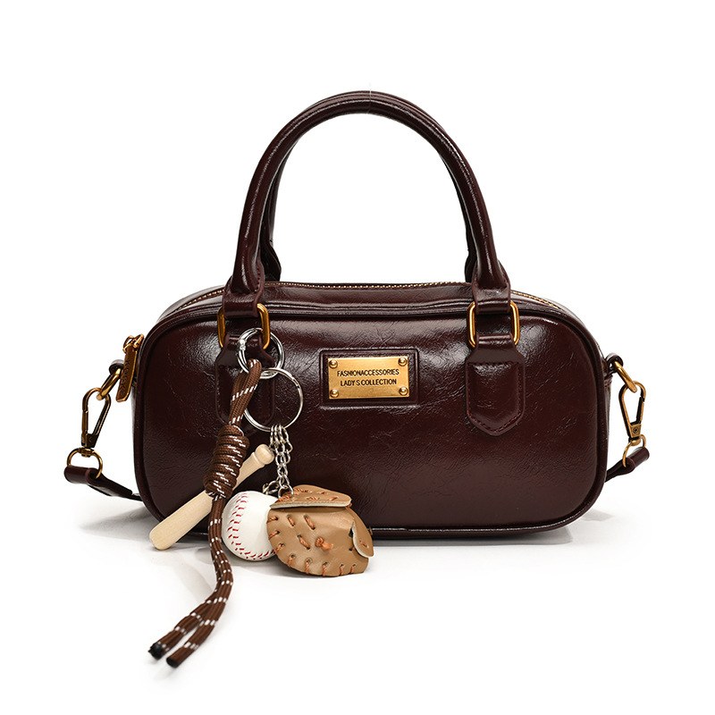 Designer Handheld Bowg For Women 2025 Autumn/Winter New bowling bag Versatile Single Cross Shoulder Bag